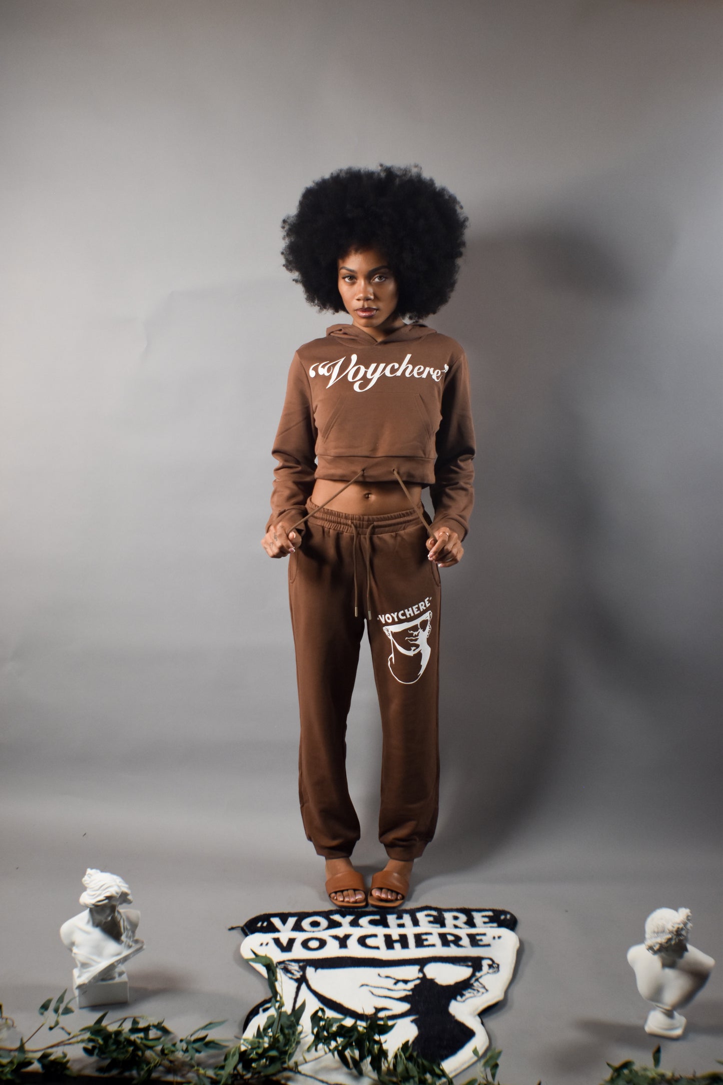 VOYCHERE Season 1 Women's Brown Outfit
