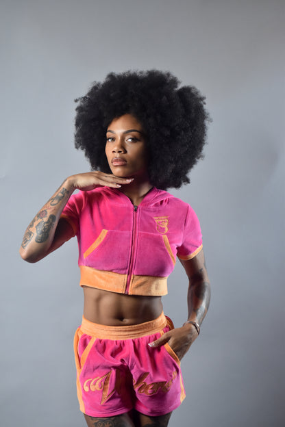 VOYCHERE Season 1 Women's Pink Outfit