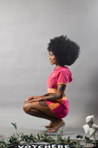 VOYCHERE Season 1 Women's Pink Outfit