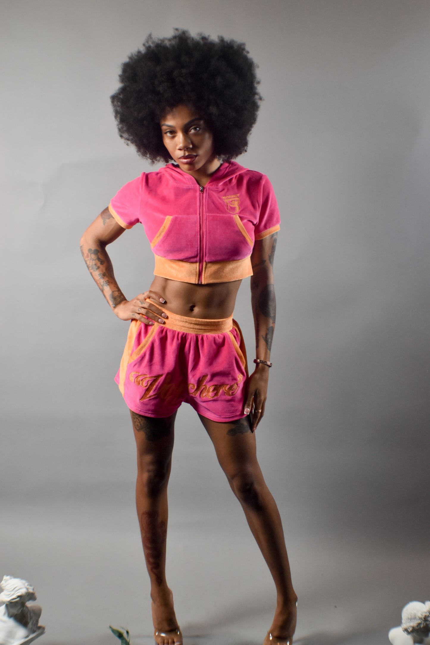 VOYCHERE Season 1 Women's Pink Outfit