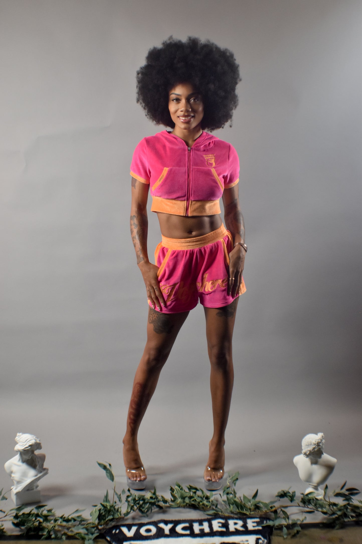 VOYCHERE Season 1 Women's Pink Outfit
