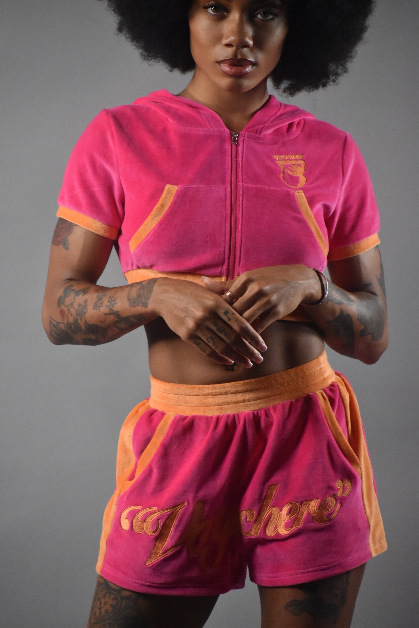 VOYCHERE Season 1 Women's Pink Outfit